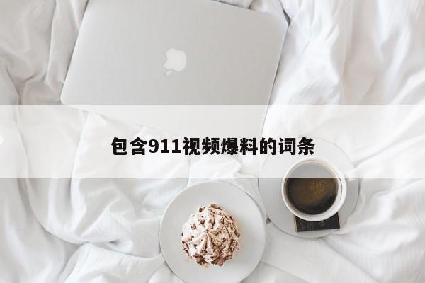 包含911视频爆料的词条
